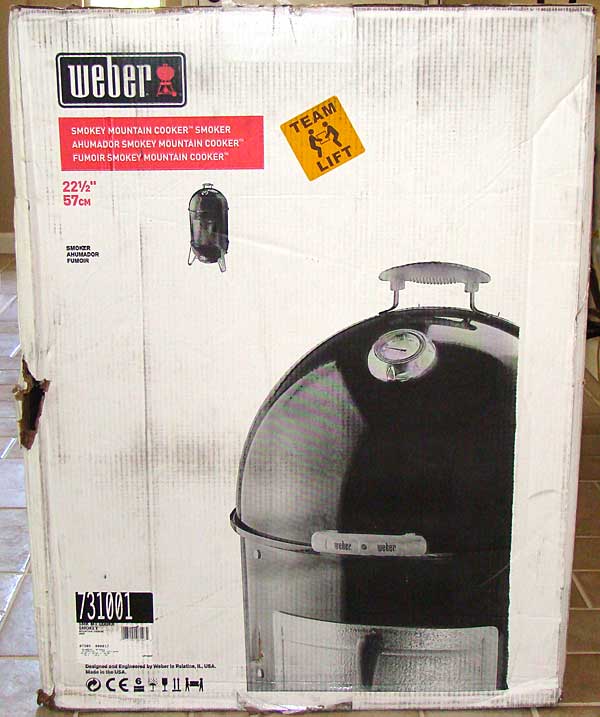 Fumoir Smokey Mountain Cooker 57 cm WEBER