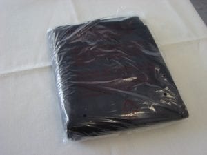 Vinyl cover in package