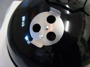 Lid vent damper