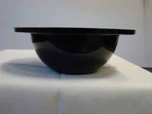 Side view of water pan