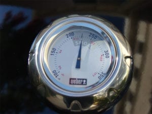 Close-up of thermometer