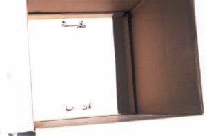 Cardboard insert