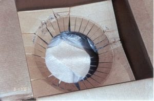 Cardboard insert