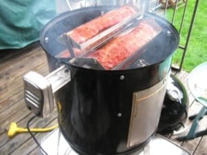 Rib-O-Lator mounted inside 22-1/2" WSM