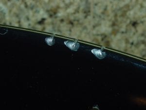 Cracked finish after fixing out of round bowl