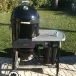 WSM 22.5 in Weber Performer frame