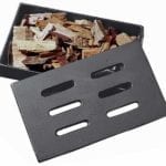 Cast iron smoker box