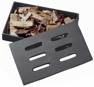 Cast iron smoker box