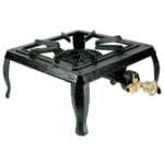 Single-burner cast iron stove