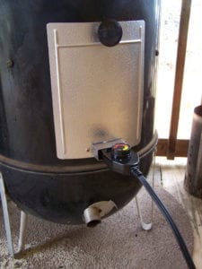 Access door installed on WSM
