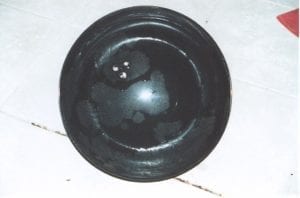 Lid after washing