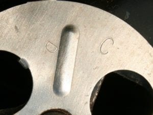 Bottom vent C/D stamps