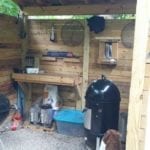 WSM Smoke Shack - interior view