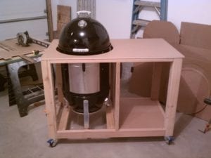 WSM wooden cart frame