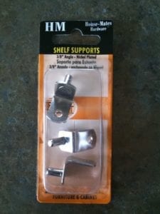 Shelf support brackets