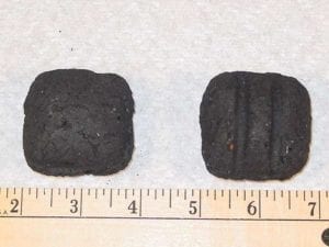 The old product (left) is smooth on the back, while the new product (right) has "Sure Fire Grooves".