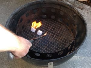 Lighting two cubes