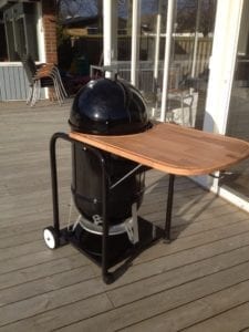 Bent pipe WSM cart