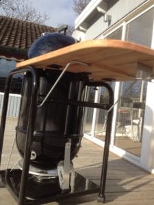 Bent pipe WSM cart