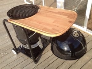 Bent pipe WSM cart