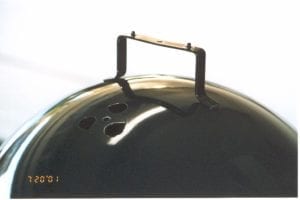 Lid handle removed
