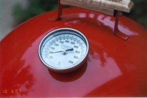 Lid mounted Trend thermometer