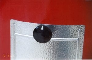 Marked access door knob