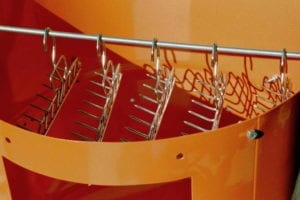 Hooks for hanging meat