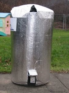 Reflectix cover with Velcro fasteners