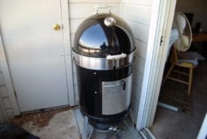 WSM lid on extension ring