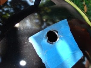 A successful 3/4 inch hole