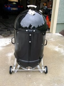 Pull-behind WSM in mobile position