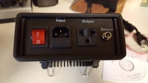 Rear View: Auber Instruments PID controller