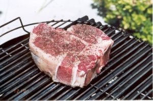 2" thick Porterhouse steak