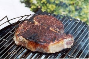 Searing at 750°F