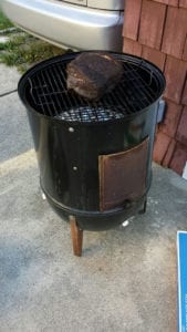 Pork butt on Roger Fecher's WSM
