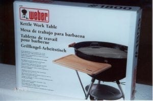 Weber 1800 Work Table in box