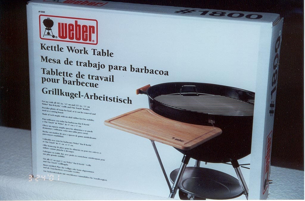 Work Tables The Virtual Weber Bullet