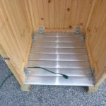 Aluminum floor boards