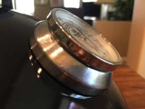 Side view of Tel-Tru BQ225 installed on 14.5" WSM