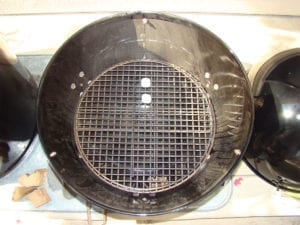 FireStarter cubes on charcoal grate