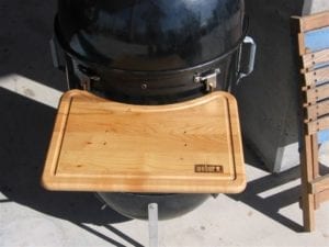 Weber 1800 work table install by Tom Point