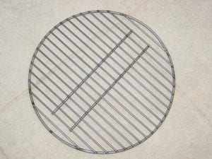 Modified charcoal grate