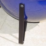 Black anodized leg