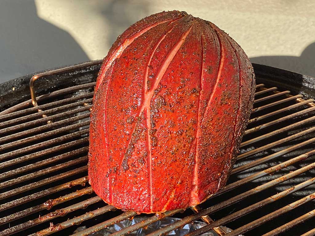 Finished smoked bologna