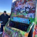 Cadillac Ranch outside Amarillo, TX