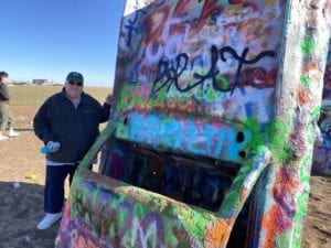 Cadillac Ranch outside Amarillo, TX