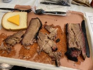 Day 2 brisket lunch taste test for smoke woods
