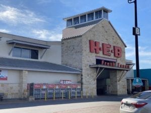 H-E-B supermarket in Bryan, TX