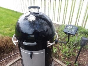 John Sully stainless steel handles on 22.5 WSM